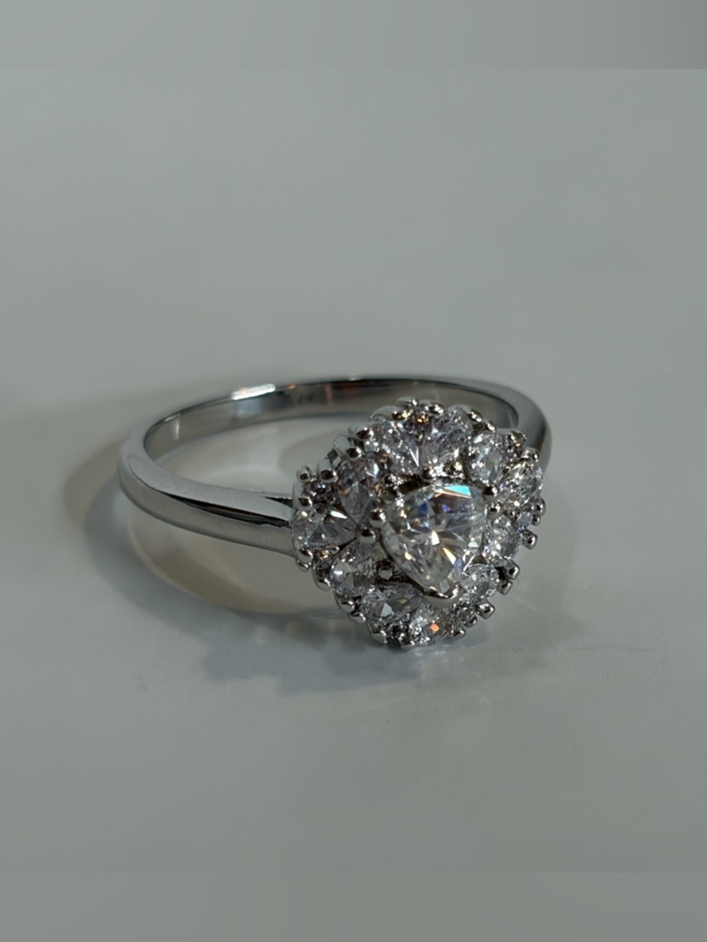 Moissanite Ring Size 8